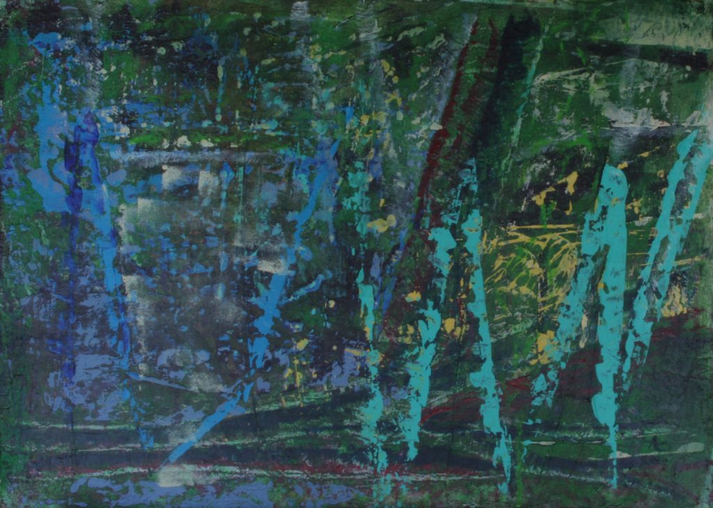 ©Annina Laely - Unnamed 1 - Acrylic on canvas - 70 x 50 cm - 2024