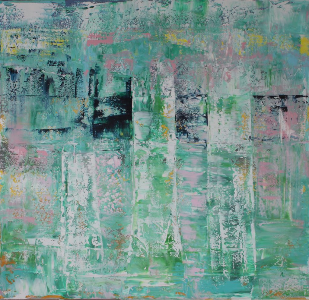 ©Annina Laely - Unnamed 5 - Acrylic on canvas - 100 x 100 cm - 2020