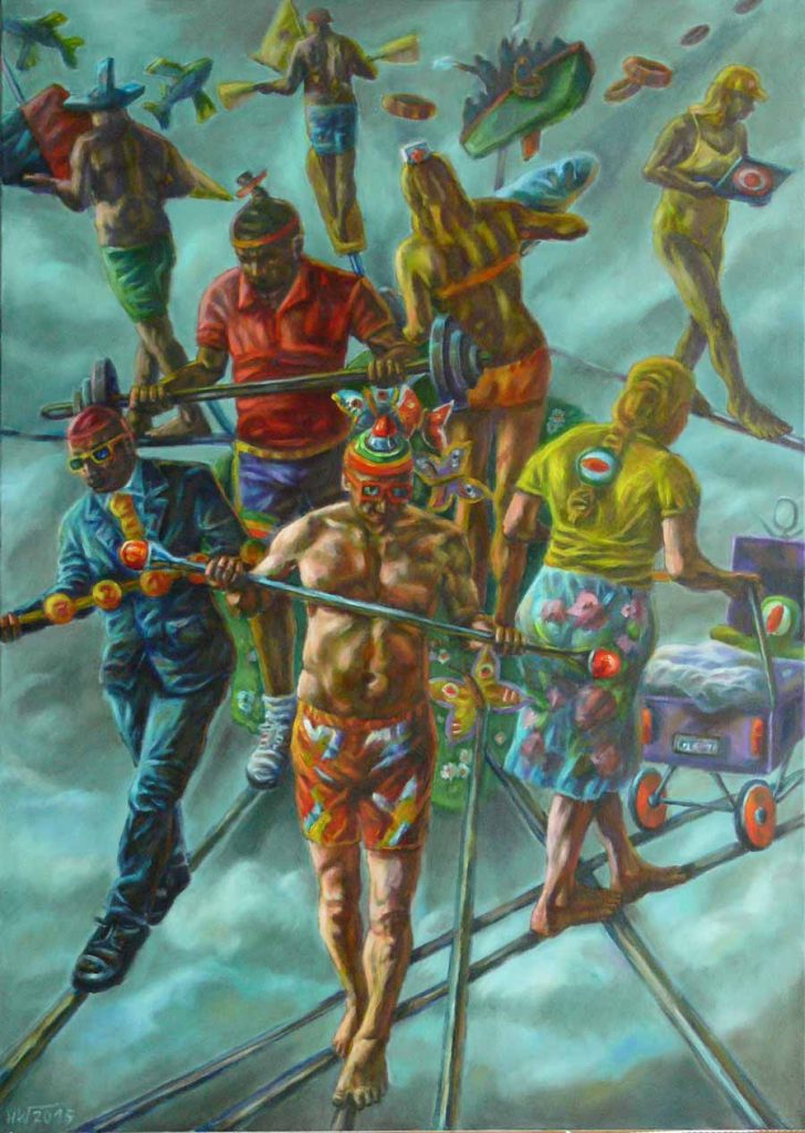 ©Horst Wagner - On the Way - Oil on canvas - 100x140cm - 2015