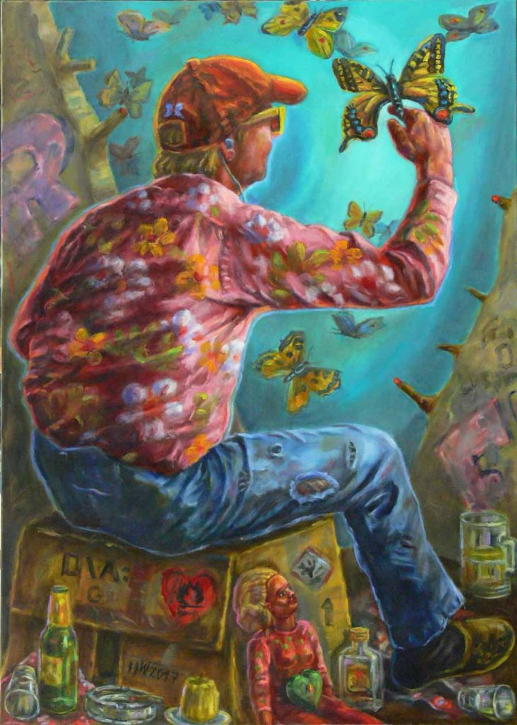 ©Horst Wagner - The Encounter - Oil on canvas - 140 x 100cm - 2017