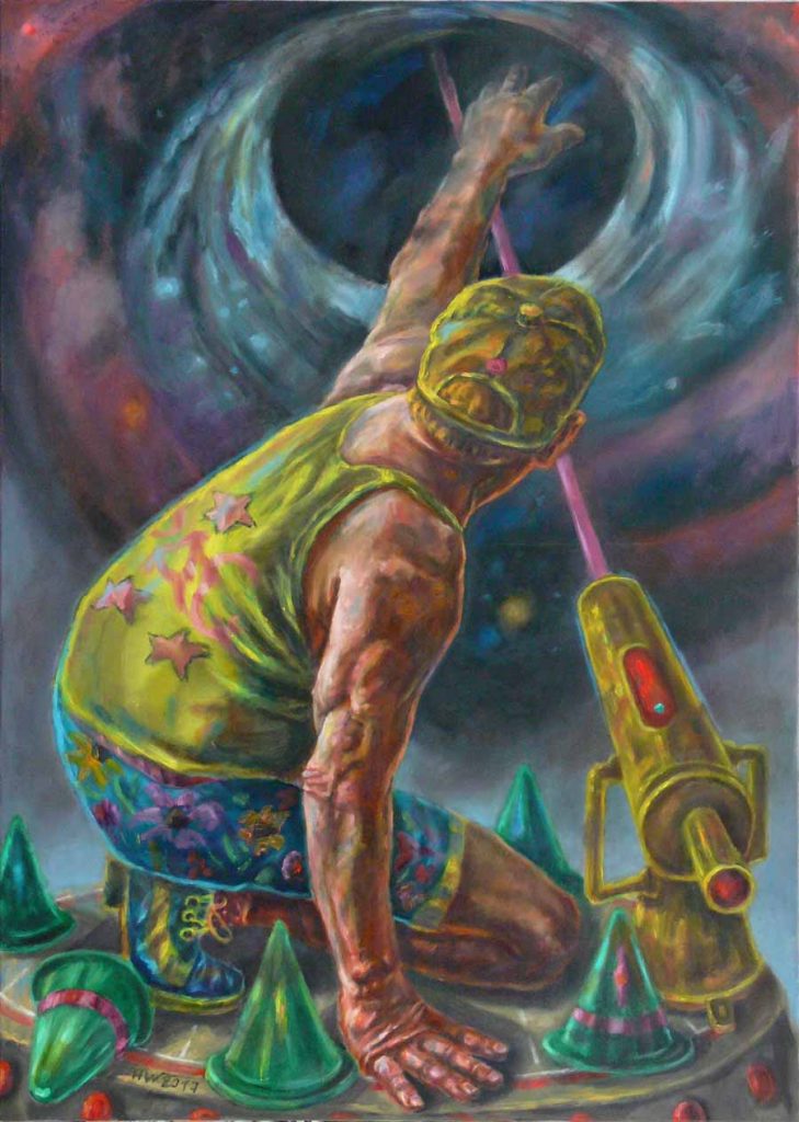 ©Horst Wagner - The Sign - Oil on canvas - 140 x 100 cm - 2017