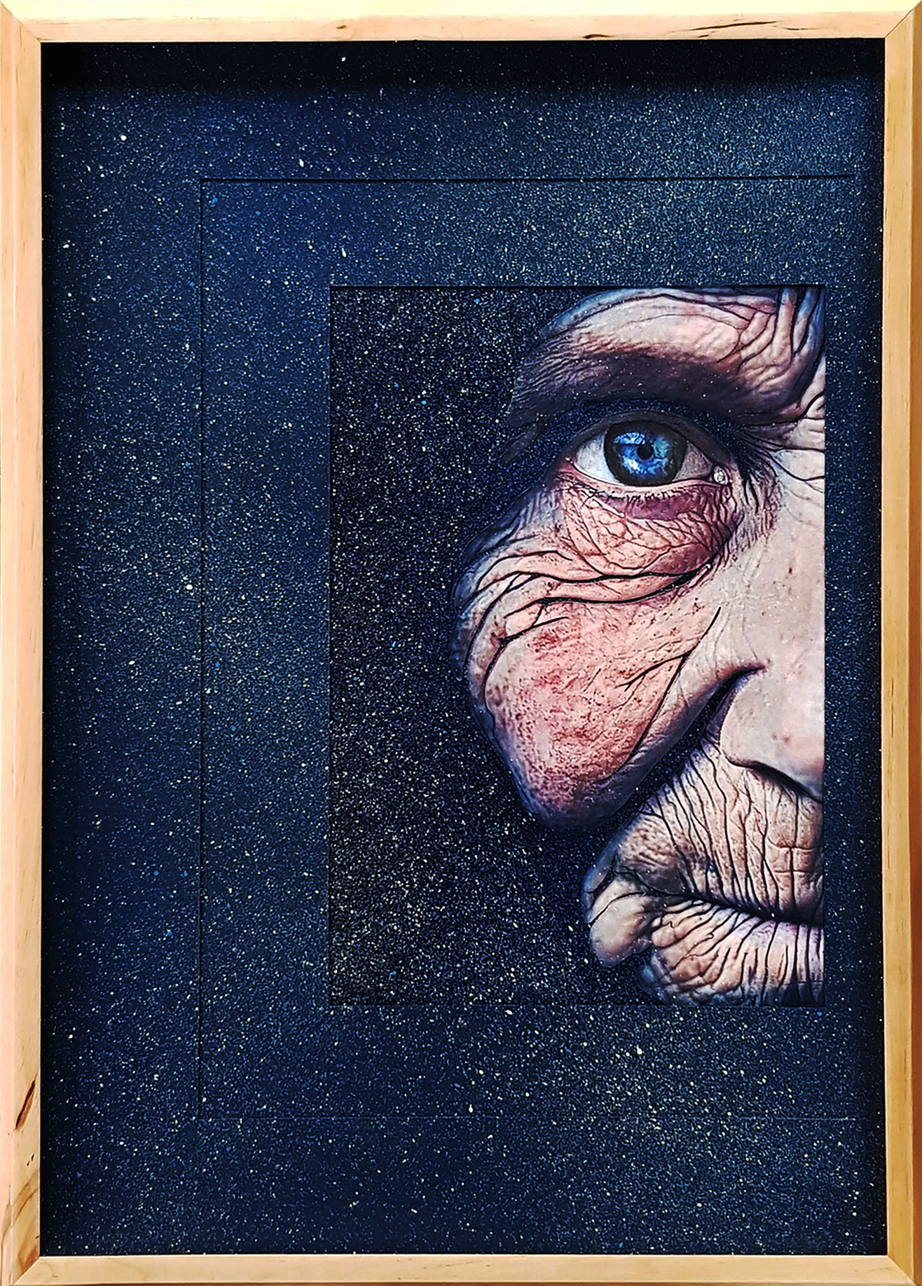 Return, Mischtechnik, 50 x 70 cm, 2024