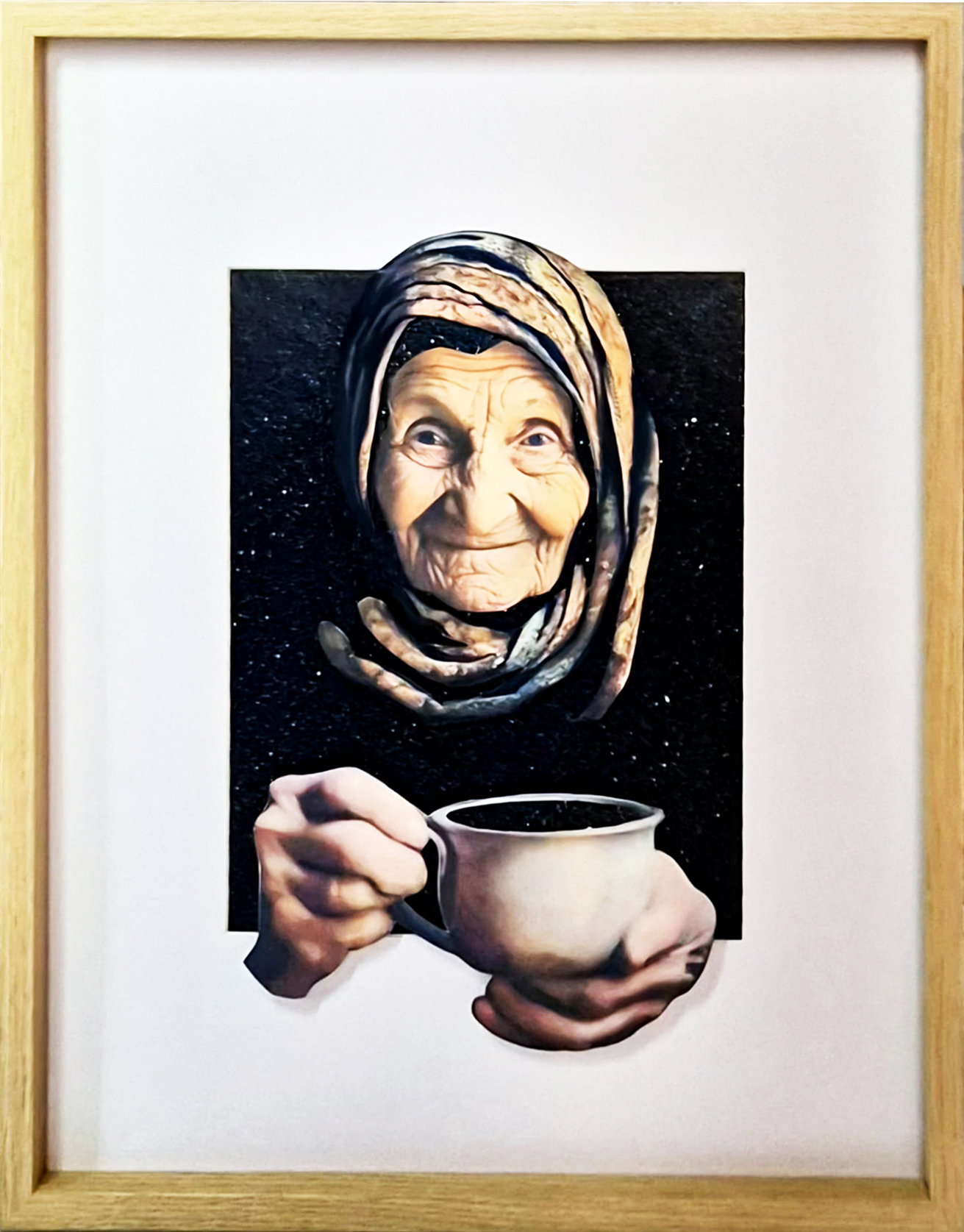 Try, Mischtechnik, 40 x 50 cm, 2024