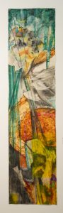 State of prefection, Mischtechnik, 235 x 60 cm, 2023