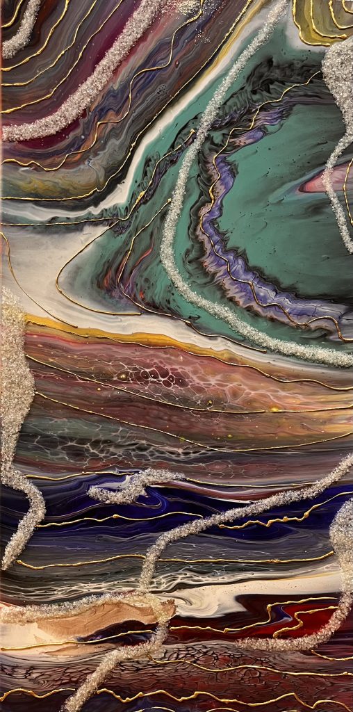 Dream_Place, Mixed Media, 100 x 50 cm, 2025