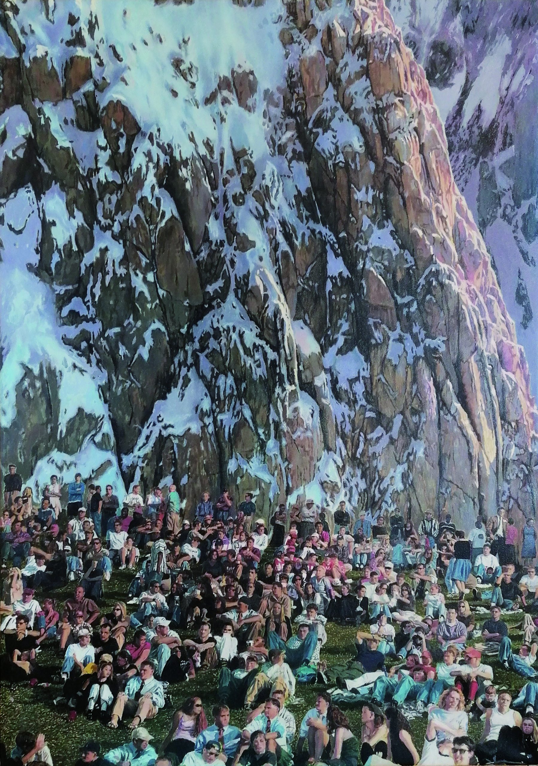 le_concert, Öl auf Baumwolle, 120 x 80 cm, 2026