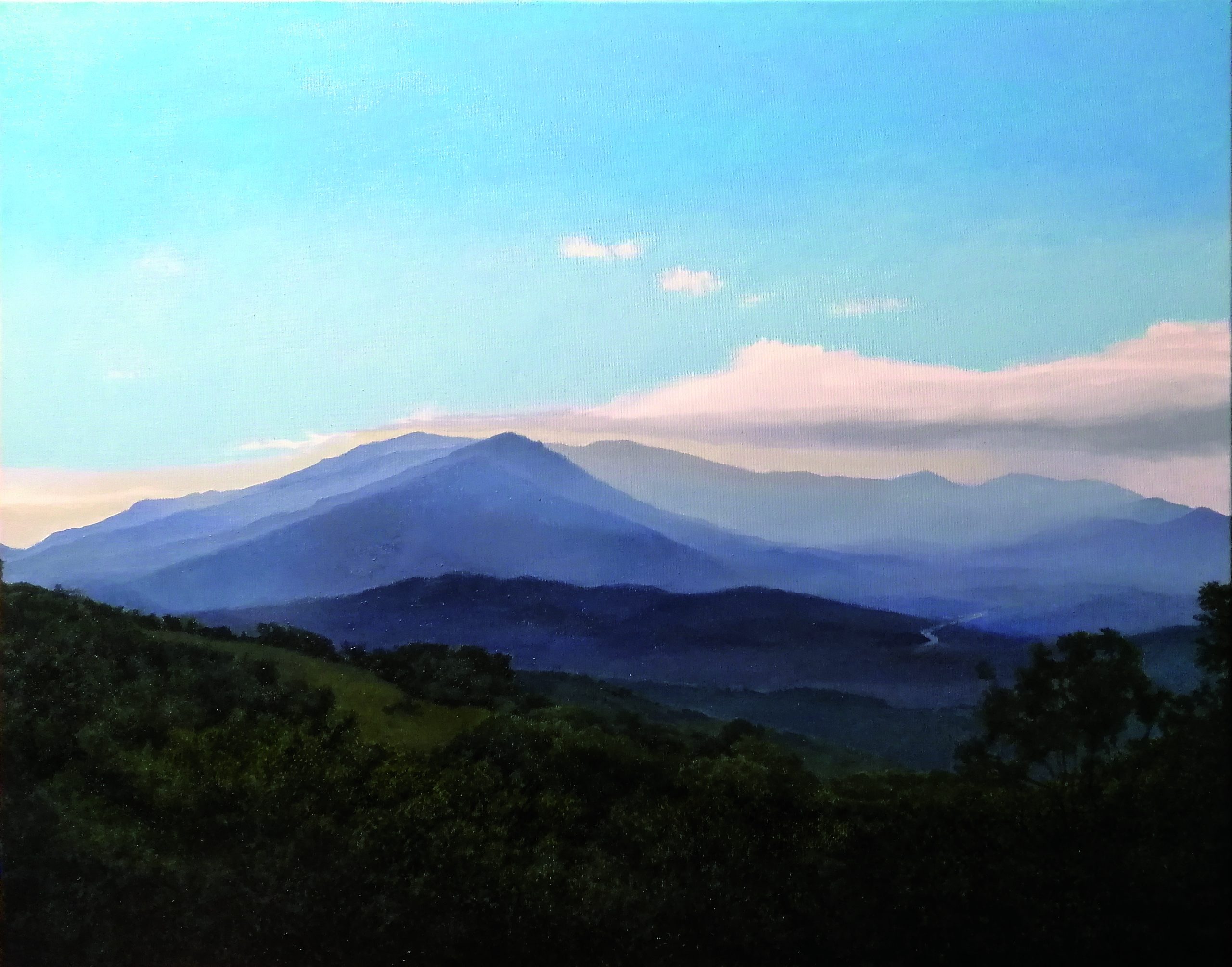 light on earth, Öl auf Baumwolle, 80 x 100 cm, 2026