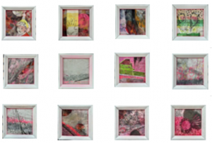 New little series, Mischtechnik, 15 x 15 cm - 12 pieces, 2024