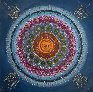 Heritage, Acryl auf Leinwand, 40 x 40 cm, 2020