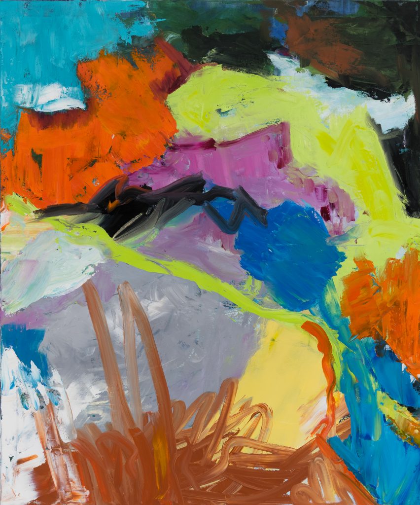 Farbfelder 225, Öl auf Leinwand, 120 x 100 cm, 2025