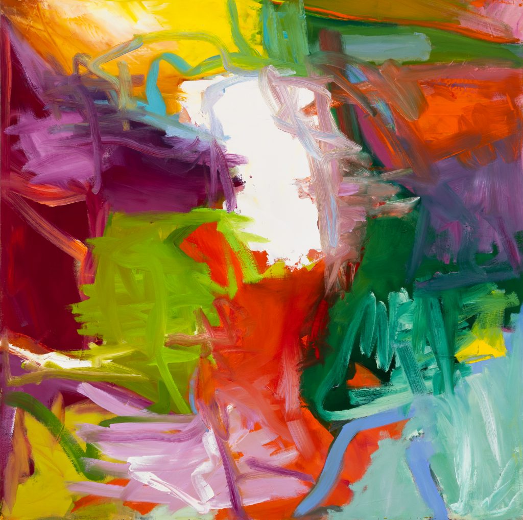 Farbfelder 249, Öl auf Leinwand, 100 x 100 cm, 2025