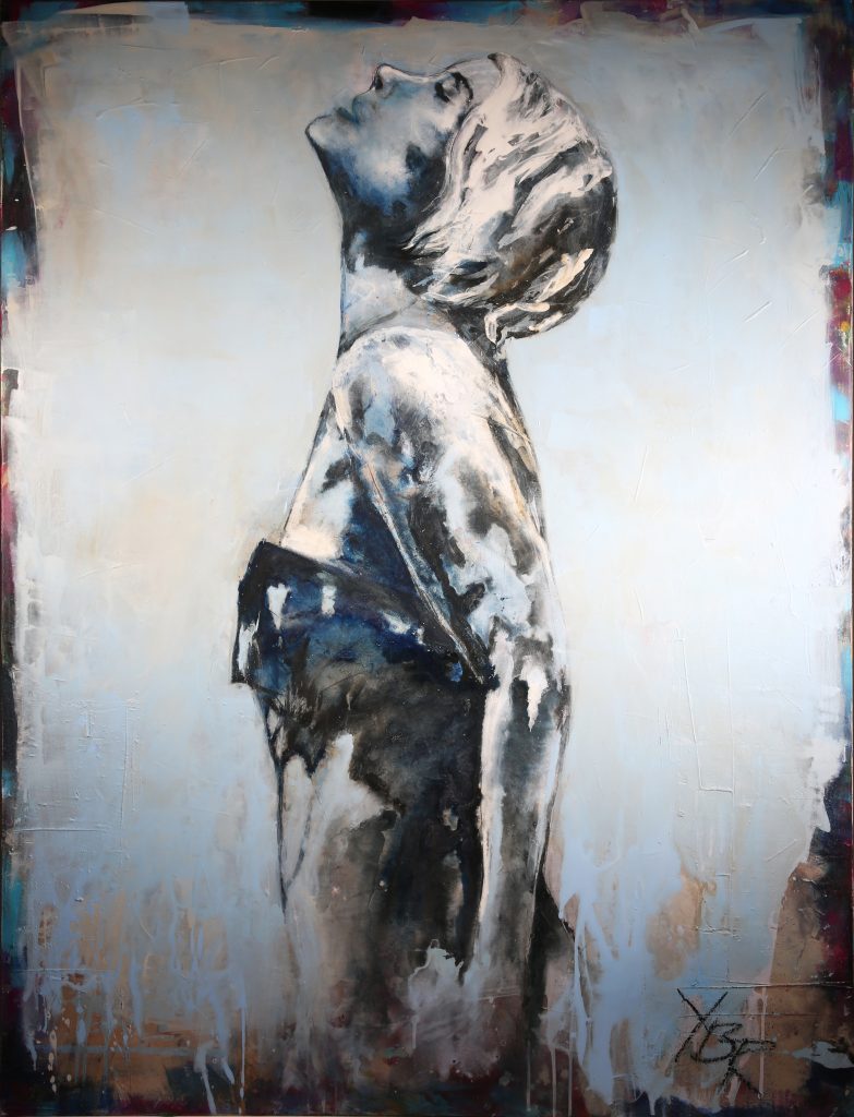 Bliss - it's me, Acryl auf Leinwand, 160 x 120 cm, 2016