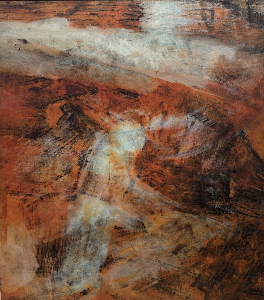 Cosmic Mental Image Series（Negative Ion Art Print） (No.21), „Mixed-Media-SlHL-Kunstpapier“, 78 x 93 cm, 2012